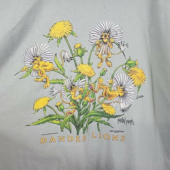 Hanes Heavyweight Vintage 1999 Petal Pets Shirt - Picture 4 of 7